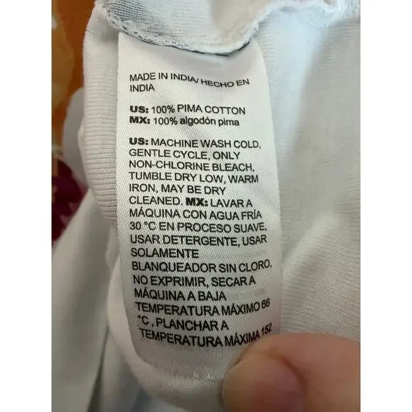 Chicos women’s V-neck T-shirt, floral feminine romantic bohemian plus size - Picture 5 of 9